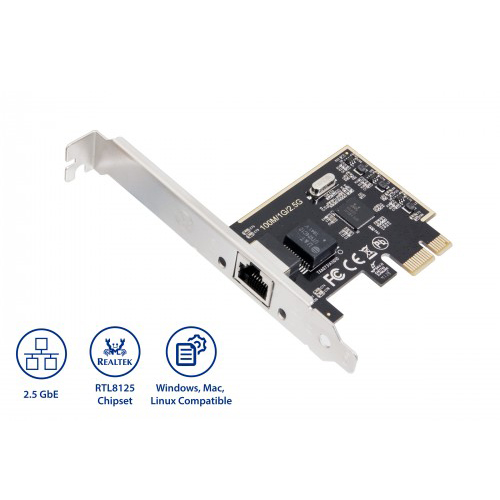 2.5 Gigabit Ethernet PCI Express PCI-E Network Controller Card 10